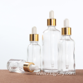 Rose gold glass essential oil bottle for essential oil or perfume ,glass eye dropper bottle, 5ml,10ml,15ml,20ml,30ml,50ml,